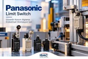 Panasonic Limit Switch Modelleri ve Özellikleri 1 Panasonic limit switch modelleri, makaralı kollu ve pistonlu aktüatör seçenekleri